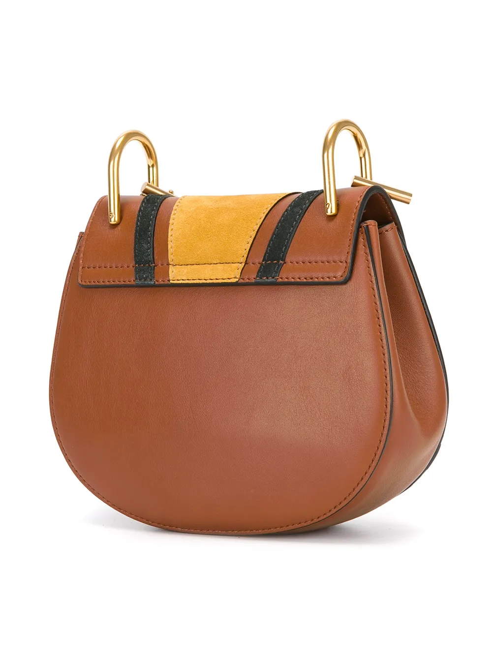  Chloé 'drew' Schultertasche Im Patchwork Stil   Gelb 