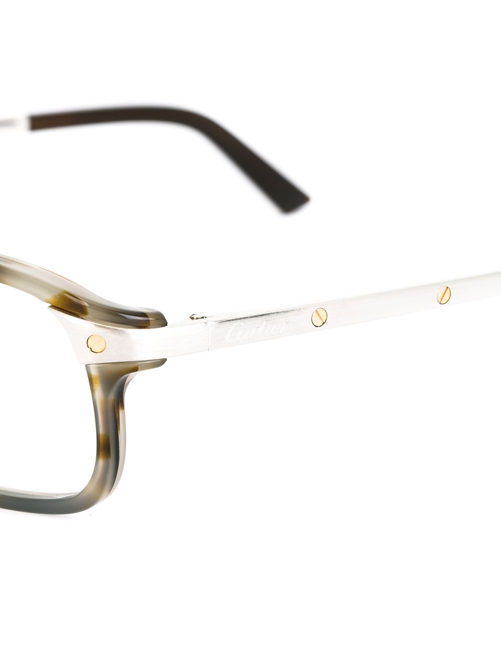 Cartier Eyewear Santos De Cartier Optical Glasses Farfetch