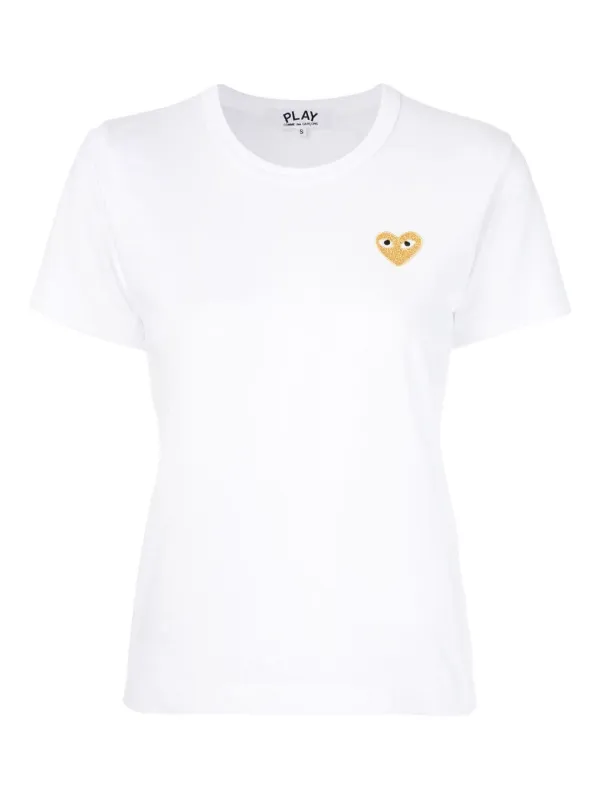 Comme Des Garçons Play ハートロゴ Tシャツ 通販 - FARFETCH