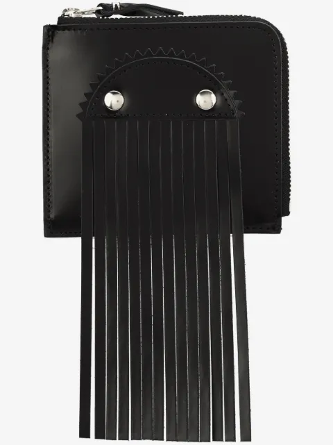 Comme Des Garçons Wallet fringed cardholder