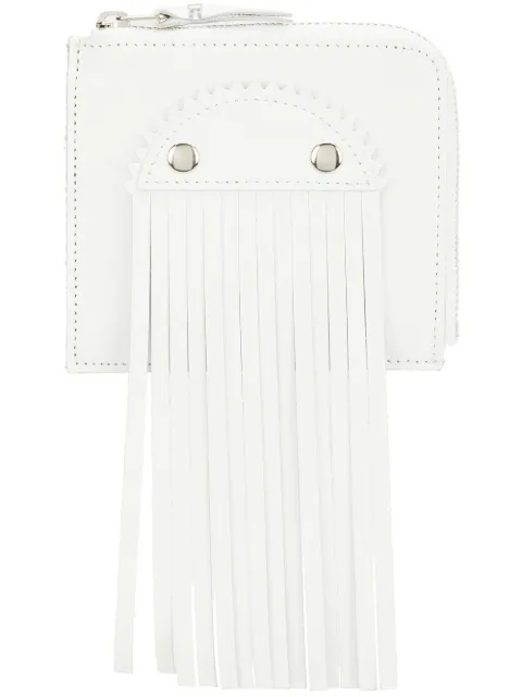Comme Des Garçons Wallet fringed cardholder