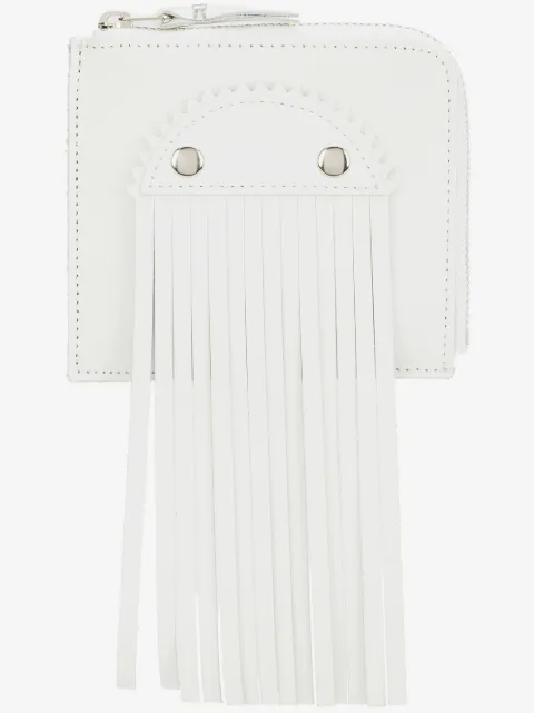 Comme Des Garçons Wallet fringed cardholder