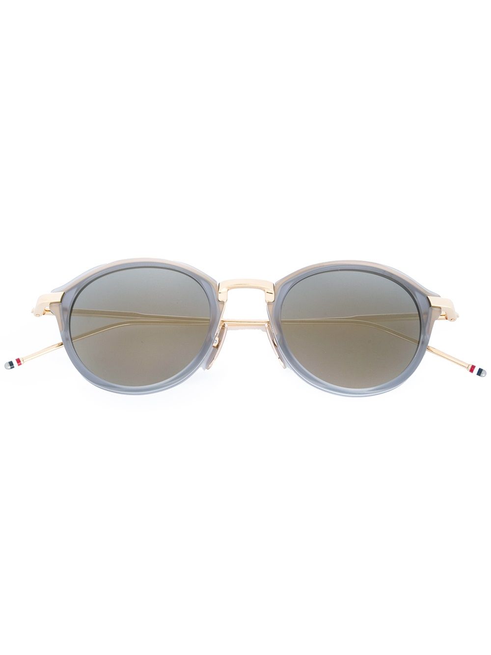 фото Thom Browne Eyewear солнцезащитные очки в круглой оправе