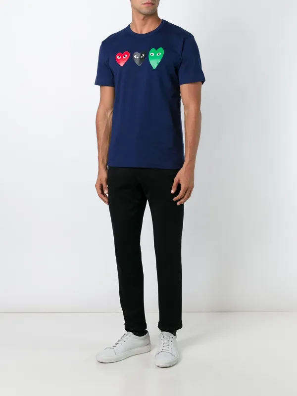Comme Des Garçons Play ハートロゴ Tシャツ 通販 - FARFETCH