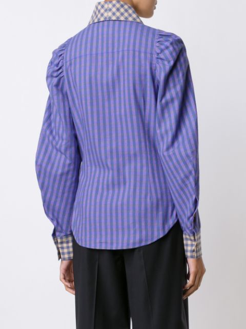 vivienne westwood checked shirt