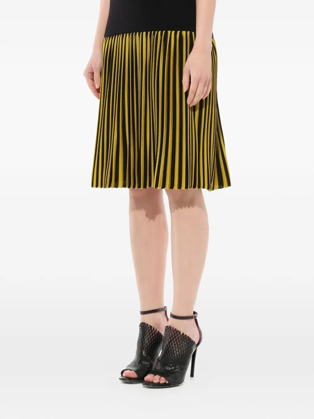 Givenchy pleated midi skirt Zwart