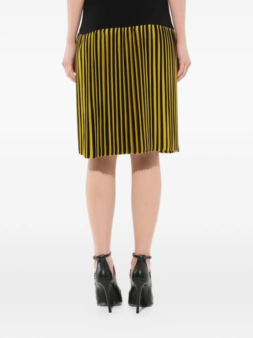 Givenchy pleated midi skirt Zwart