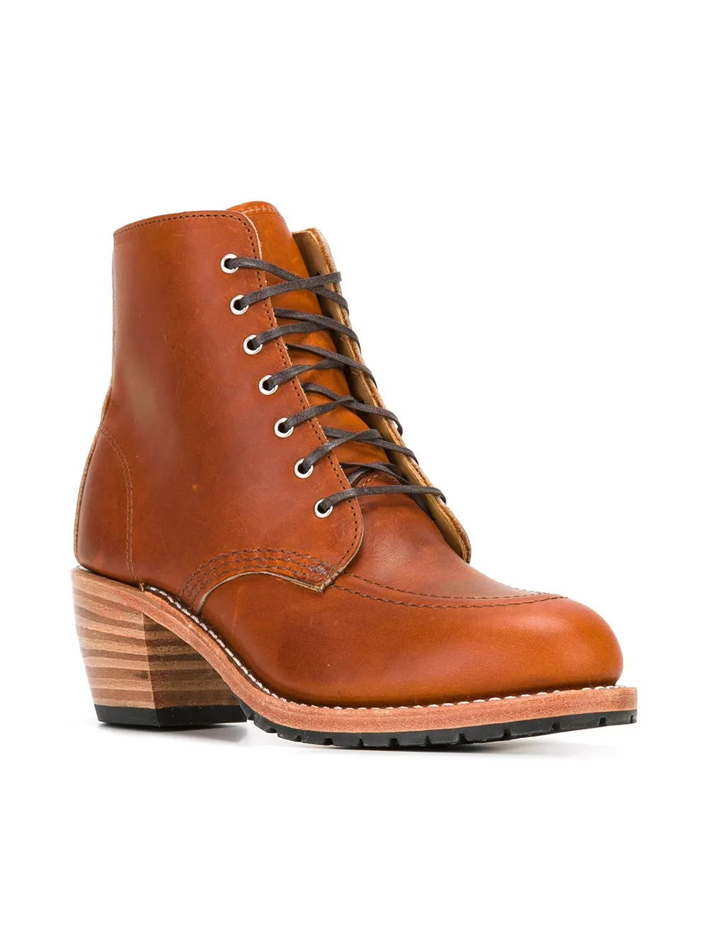 Red Wing Shoes lace-up boots Brown
