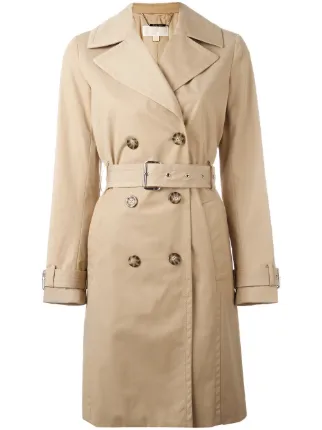 michael michael kors belted trench coat