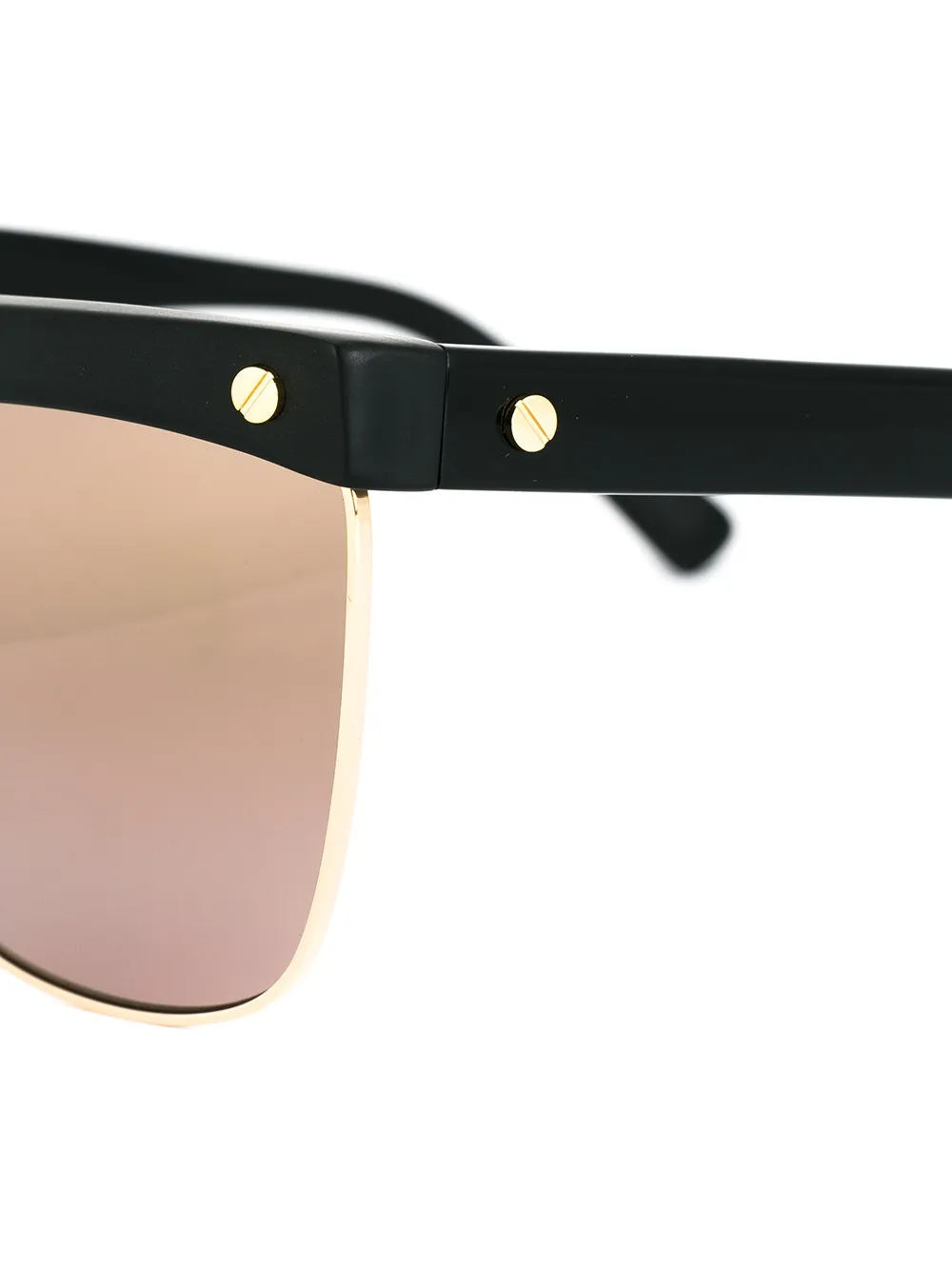 MCM Clubmaster Visetos zonnebril Zwart