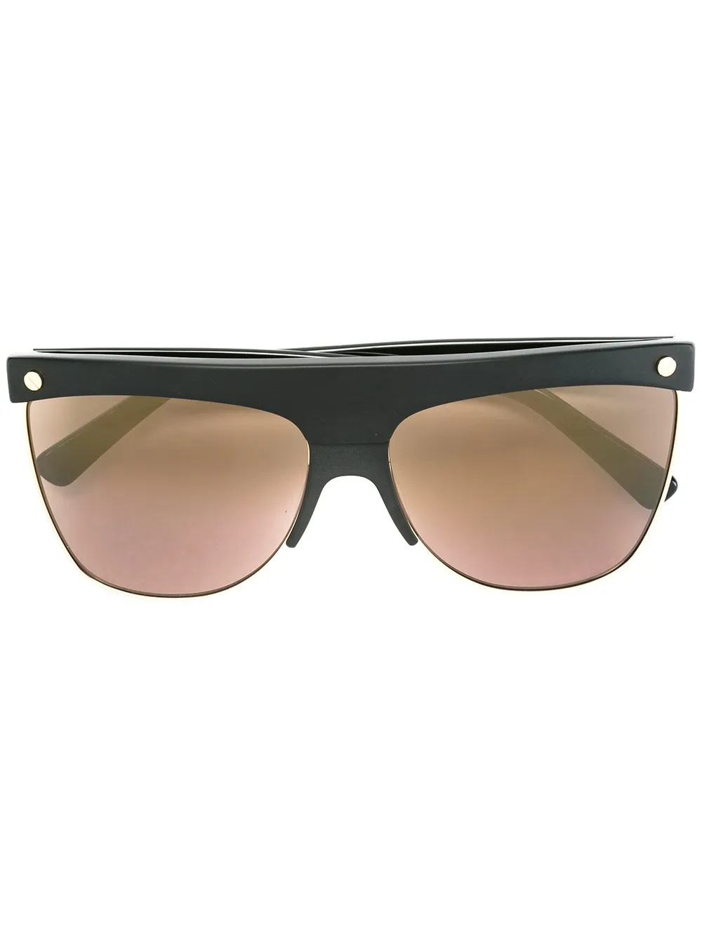 MCM Occhiali da sole 'Clubmaster Visetos' - Nero