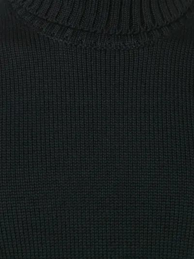 Zanone roll neck sweater black | MODES