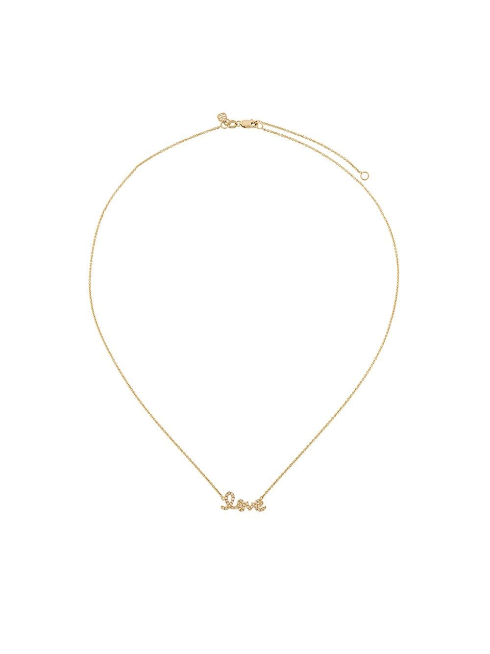 

Sydney Evan love' necklace - Metalizado