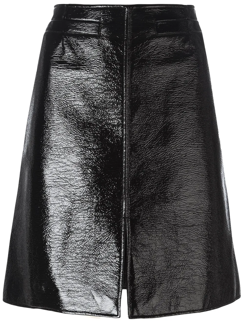 Courrèges A-line skirt Zwart