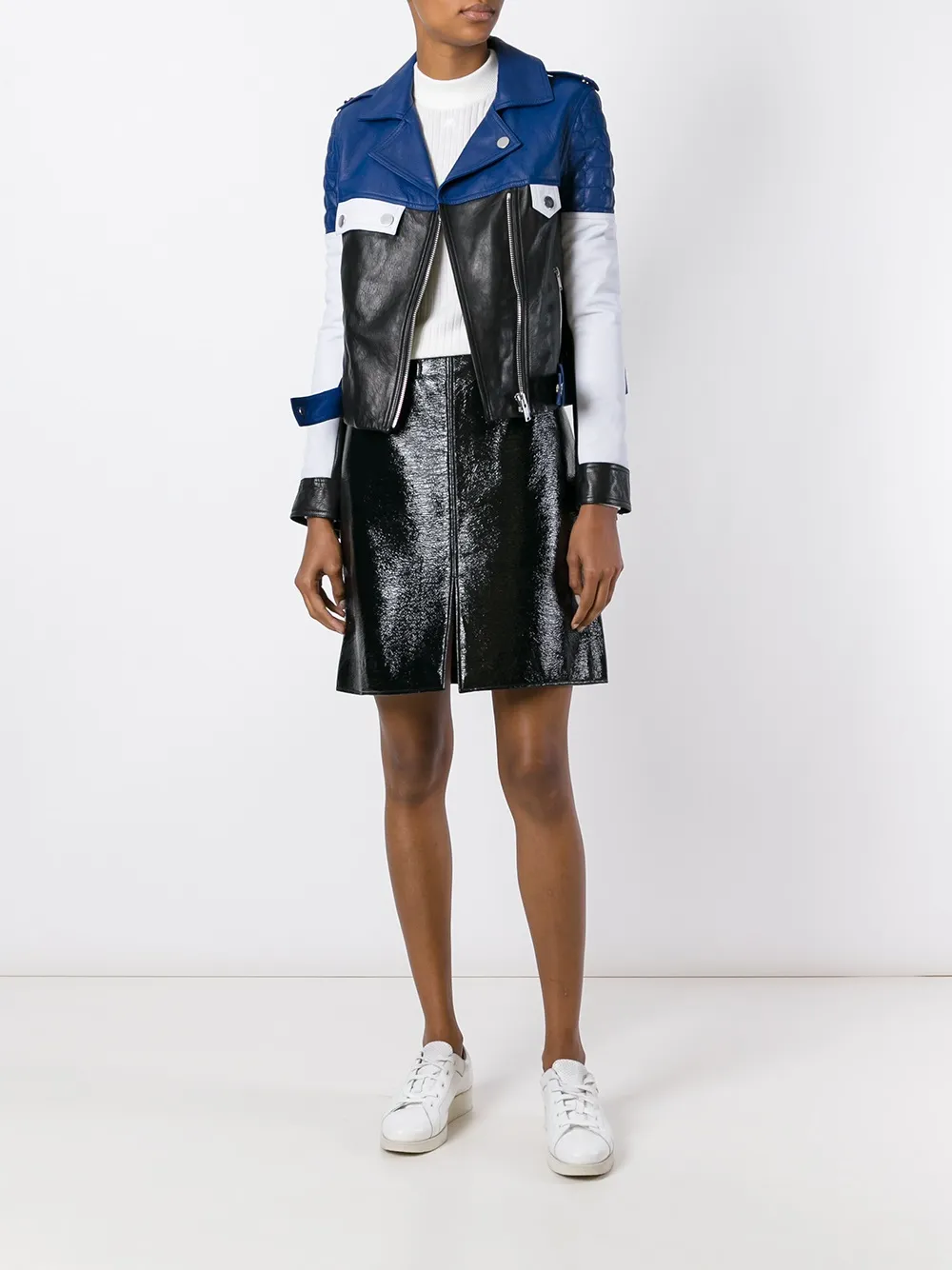 Courrèges A-line skirt Zwart