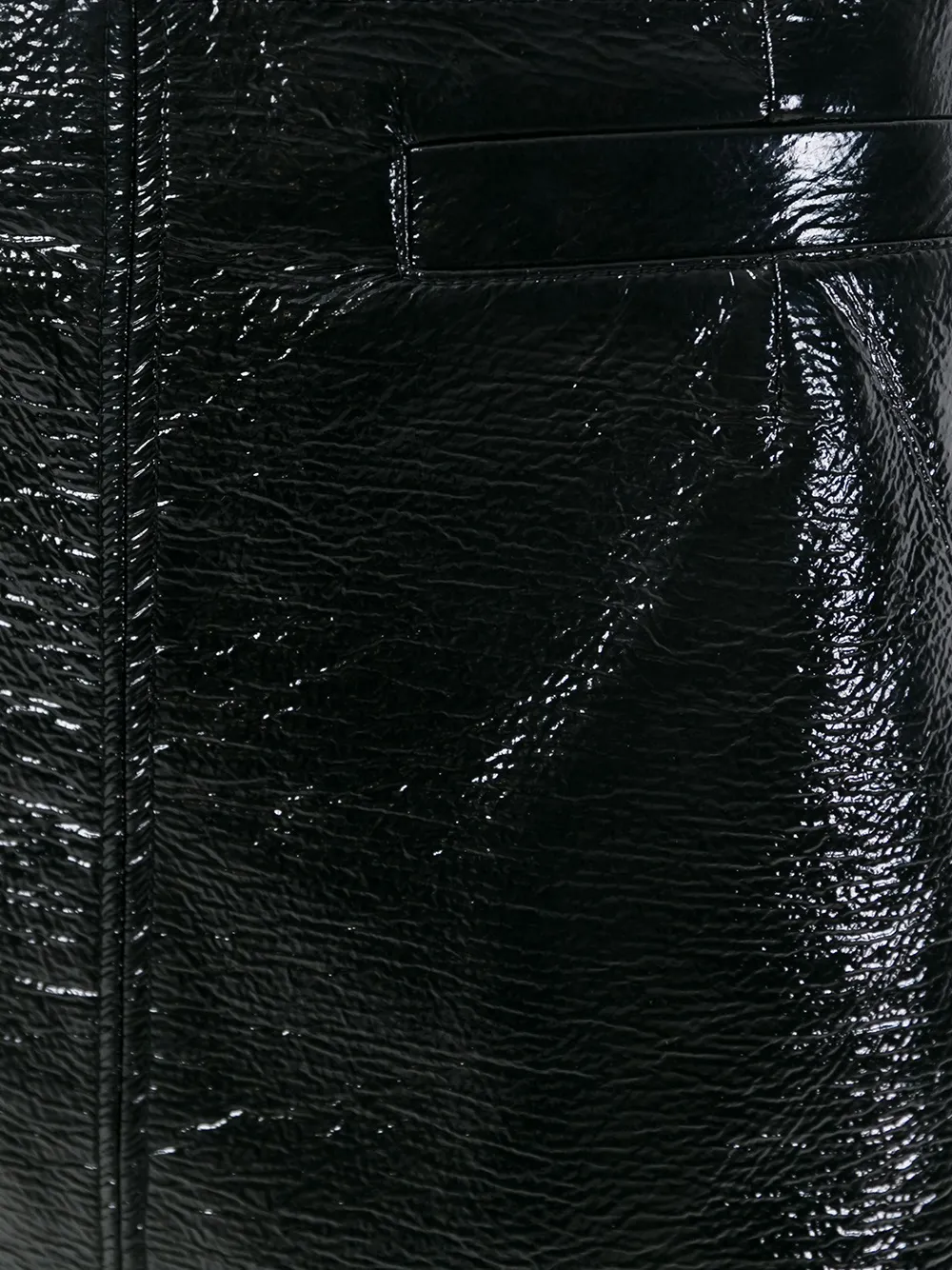 Courrèges A-line skirt Zwart