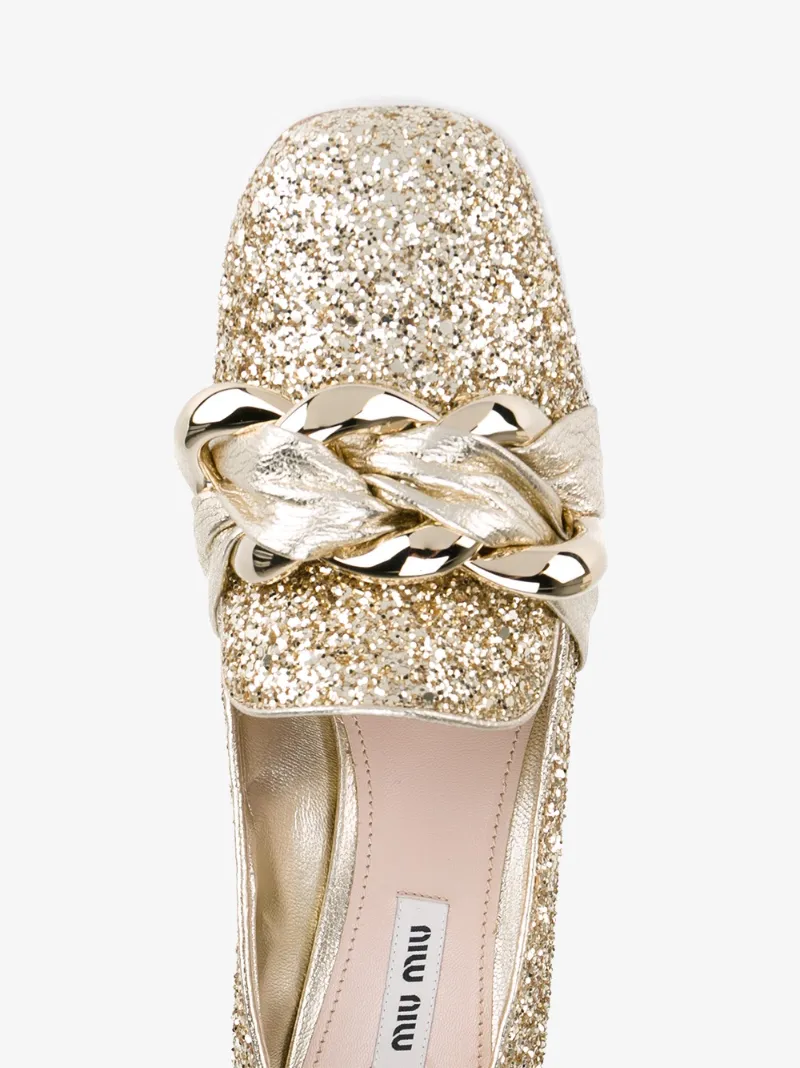 miu miu embellished pumps