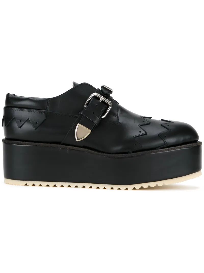 лоферы на платформе Julien David