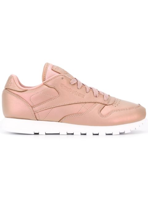 Reebok Classic leather pearlized sneakers WOMEN