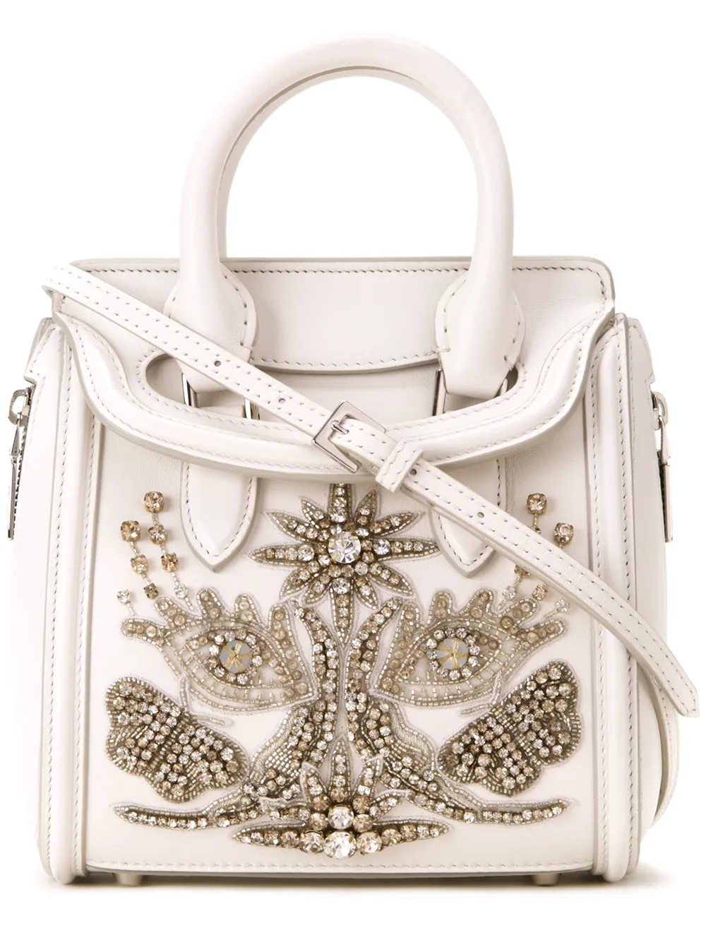Alexander McQueen mini 'Heroine' tote | White | Image 1