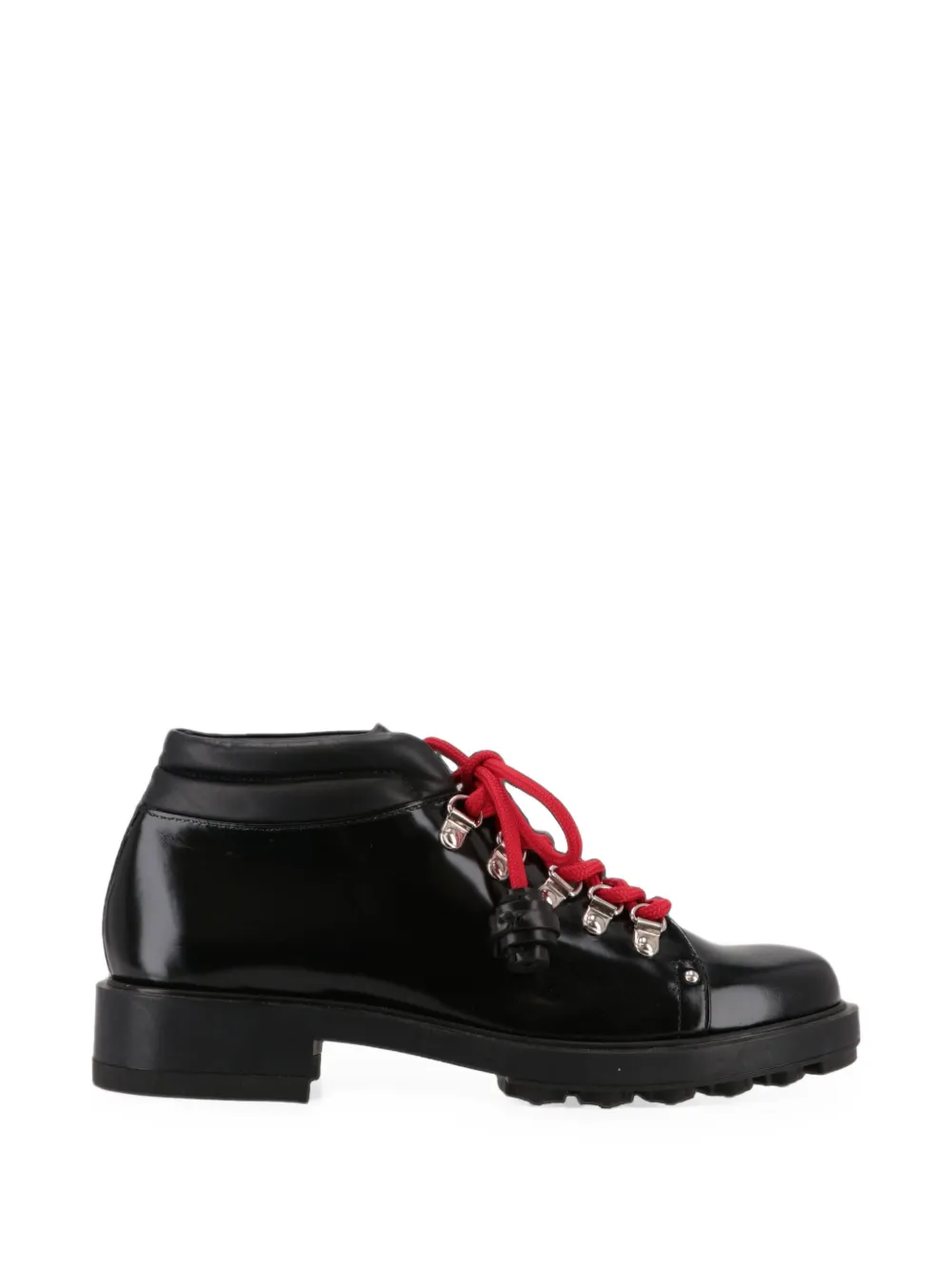 Tod's contrast lace boots Zwart