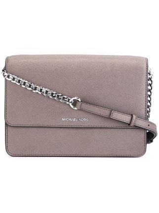 grey michael kors crossbody