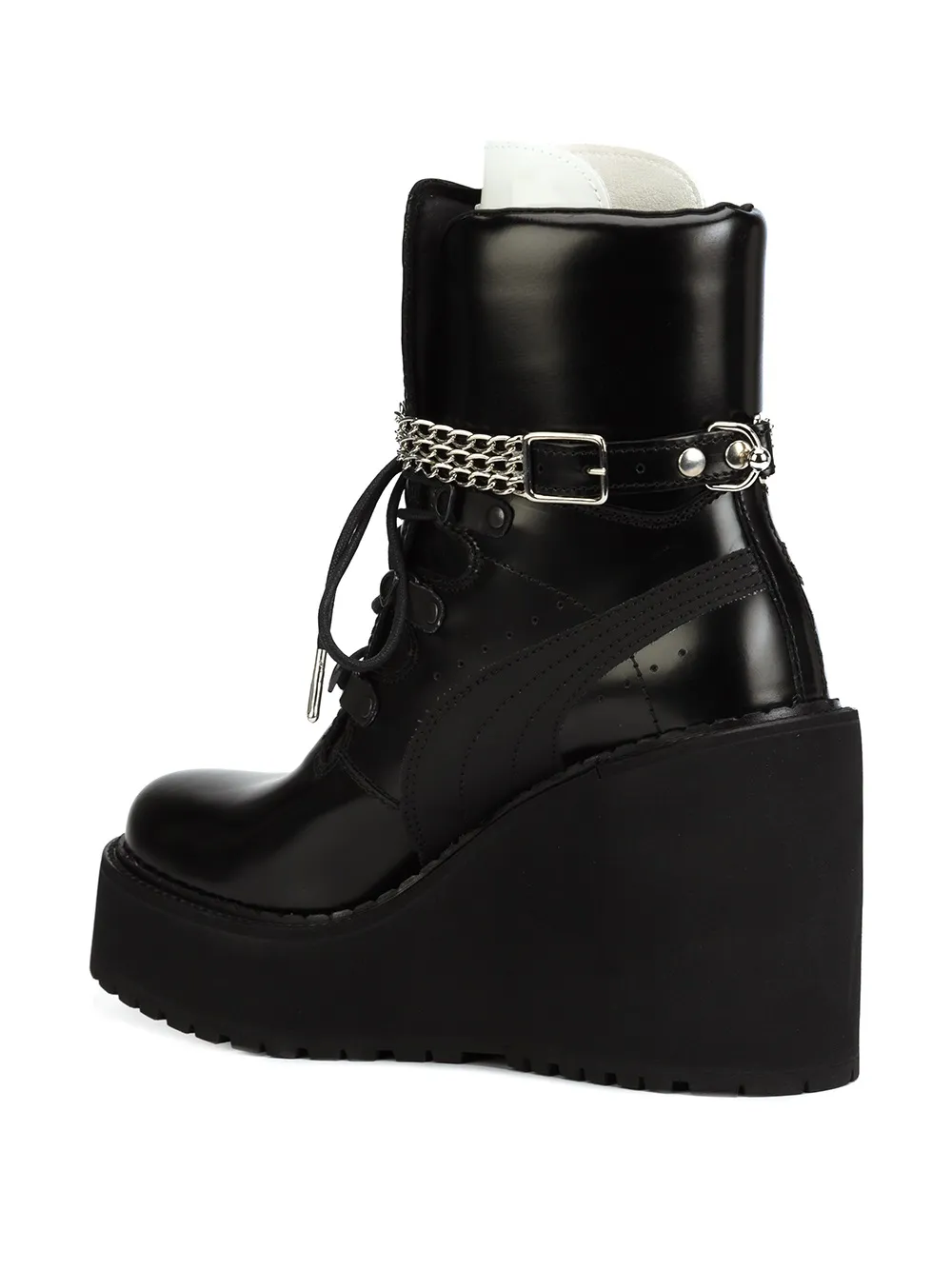 PUMA wedged boots Black