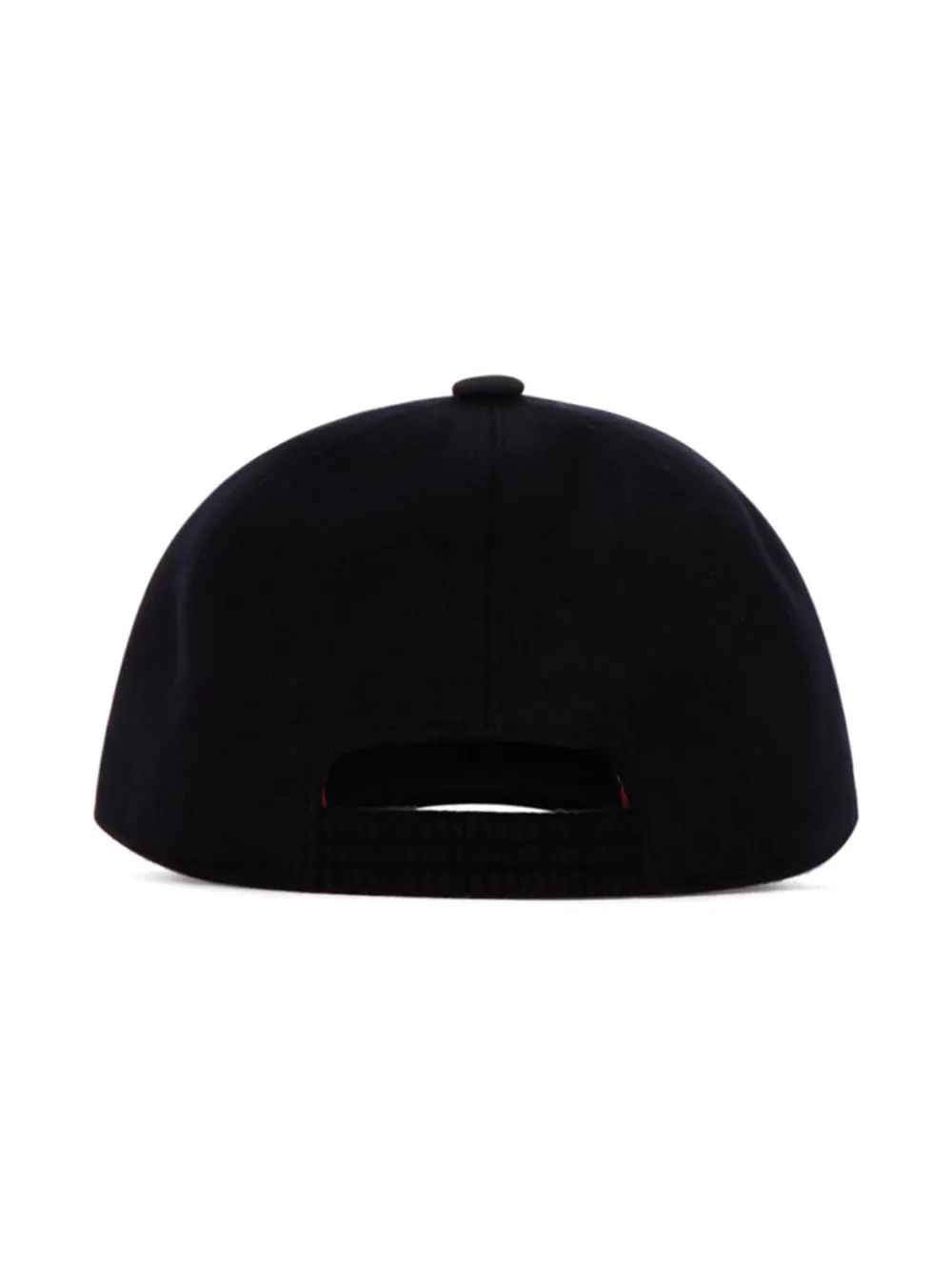 Loro Piana embroidered logo cap Blauw
