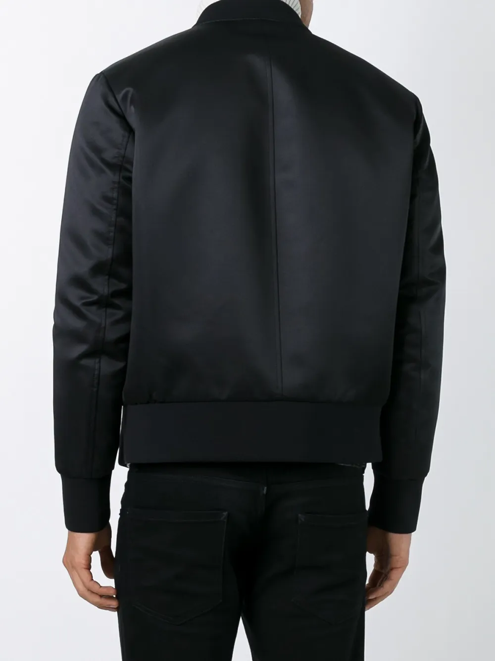 Eagle Print Bomber Jacket