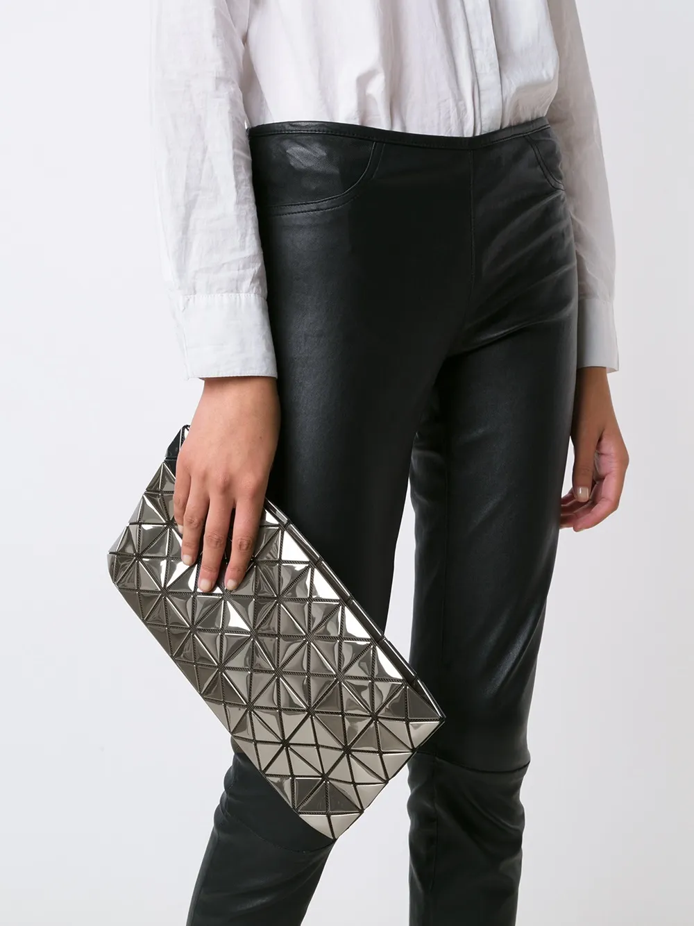  Bao Bao Issey Miyake 'prism' Clutch - Metallic 