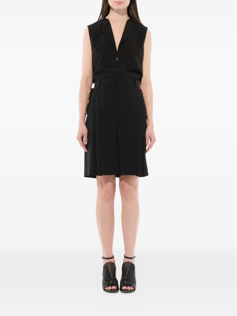  Givenchy Shorts Cavalry - Negro 