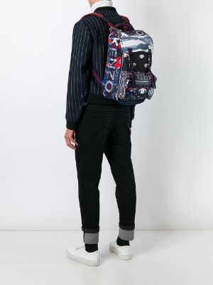 kenzo multi icon backpack