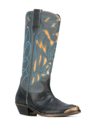 Golden Goose Deluxe Brand Botas Estilo Cowboy Con Efecto De Piel De Golden Goose Efecto Deluxe Brand Botas Estilo Cowboy Con Efecto Goose De Piel De ccfaf8