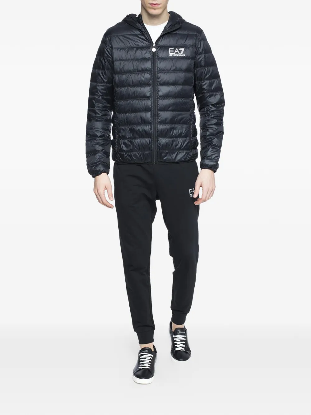 Ea7 Emporio Armani Zip Jacket | Blue | FARFETCH AO