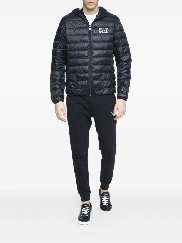 Ea7 Emporio Armani Zip Jacket | Blue | FARFETCH AO