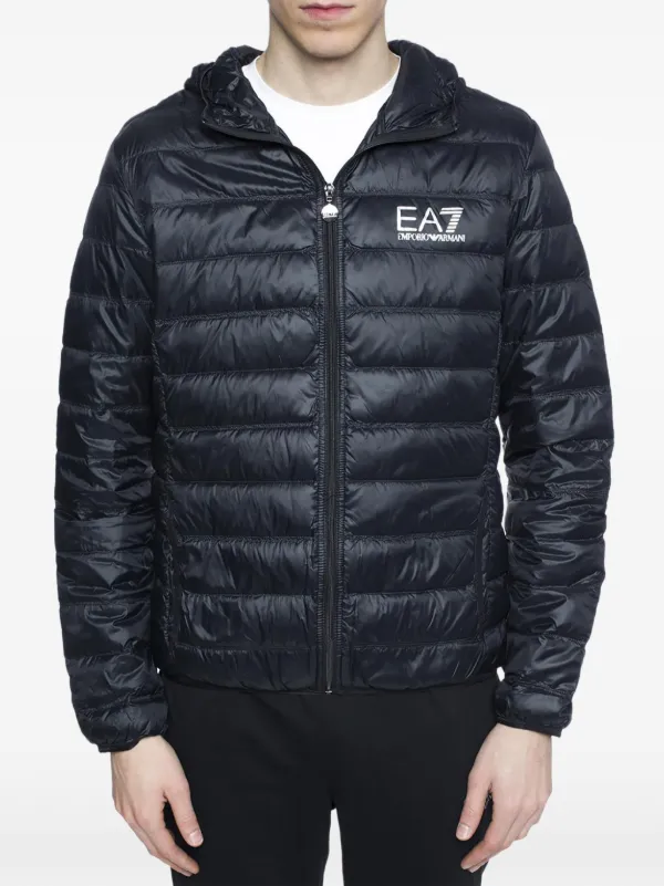 Ea7 Emporio Armani Zip Jacket | Blue | FARFETCH AO