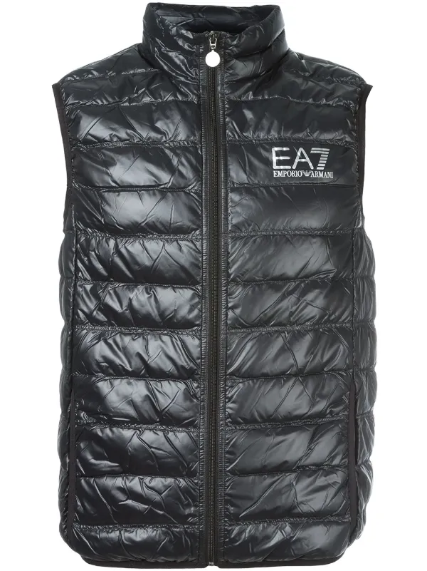 Ea7 Emporio Armani Sleeveless Zip Up 