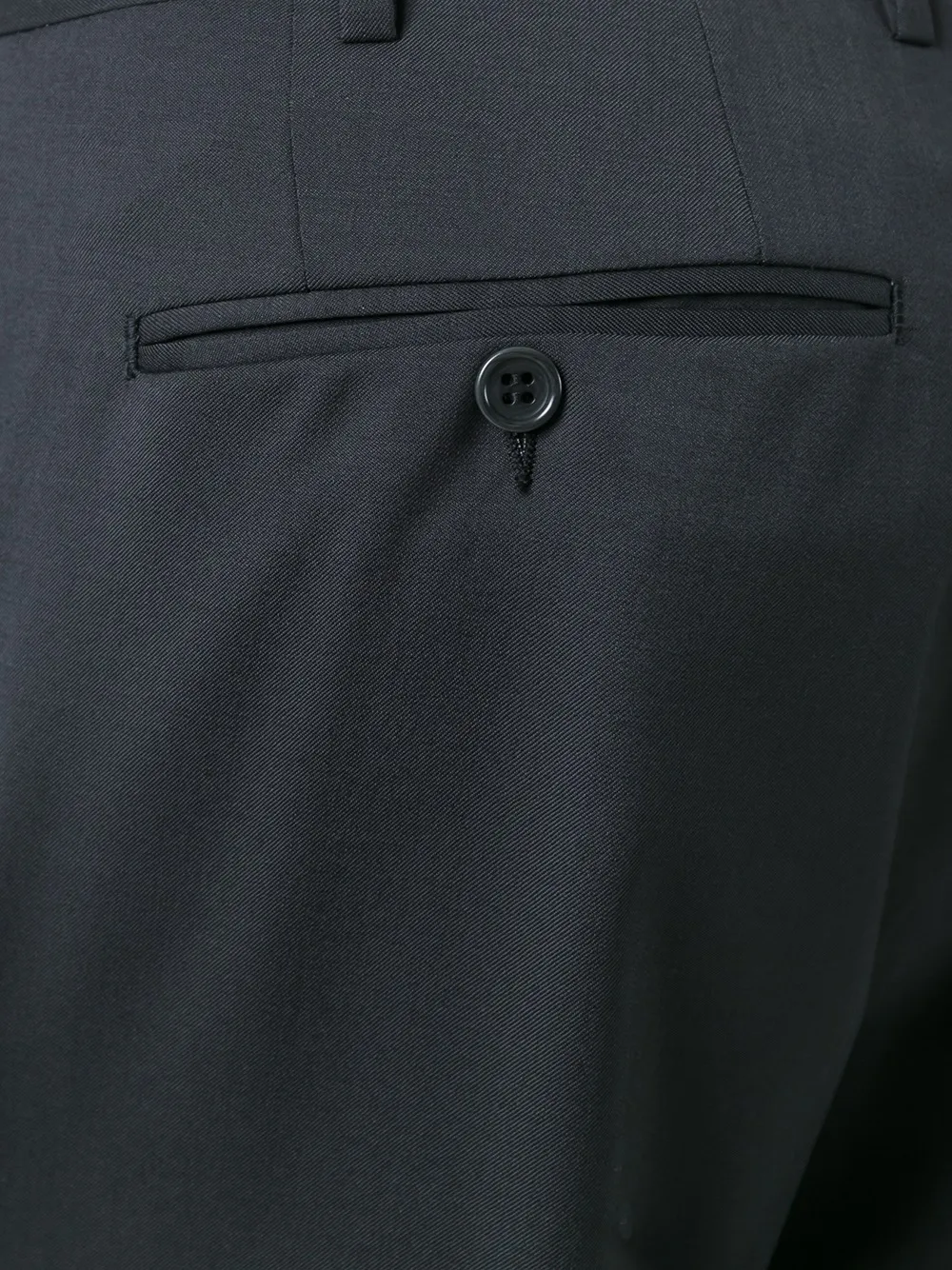 Canali Tailored Trousers In Blue