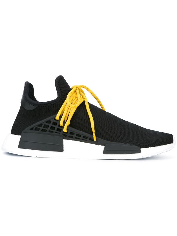 Shop black \u0026 orange adidas by Pharrell Williams PW Human Race NMD sneakers  with Express Delivery - Farfetch