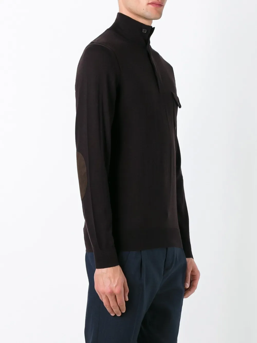 Paolo Pecora turtleneck fine knit jumper Bruin
