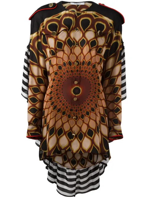 Givenchy 'Kaleido Eye' printed top