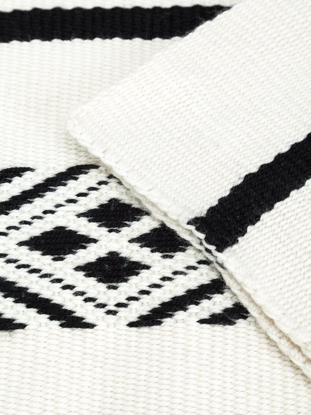 Shop Voz Comunidad Merino-wool Scarf In White