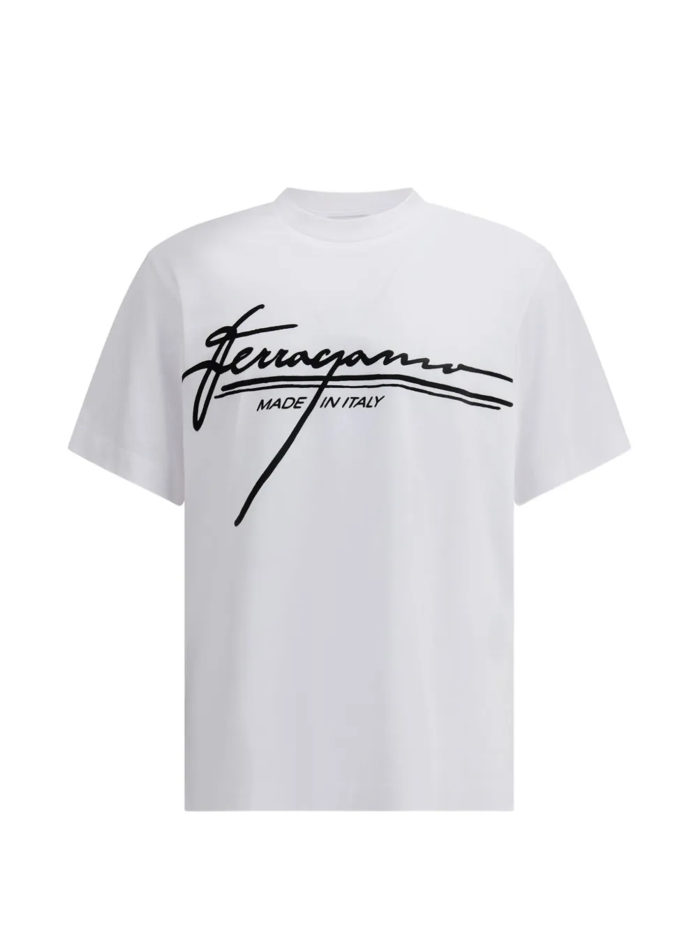 Ferragamo Gancio leather belt | White | Image 1