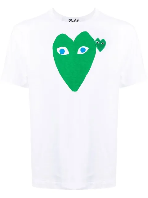 Comme Des Garçons Play heart-print cotton T-shirt