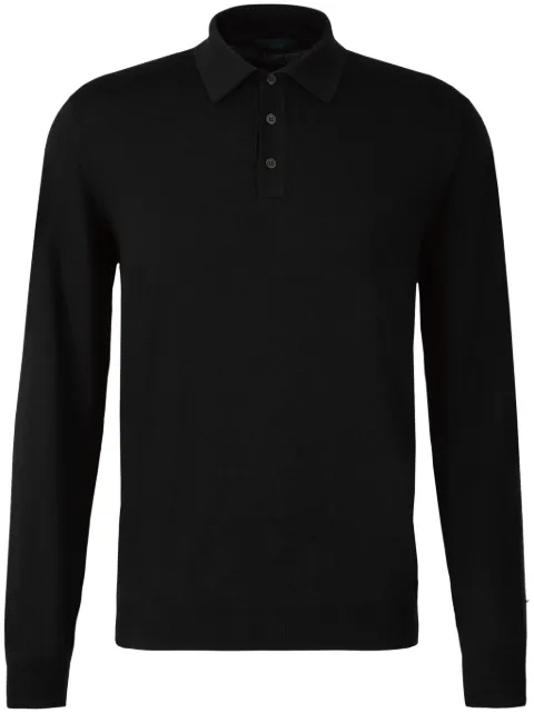 Zanone fine-knit polo shirt  