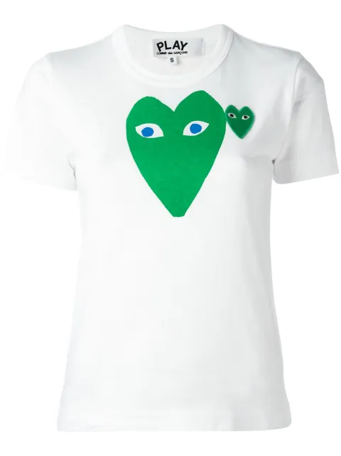 Comme Des Garçons Play logo print T-shirt