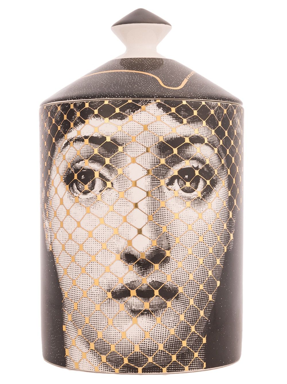 фото Fornasetti свеча 'Golden Burlesque'