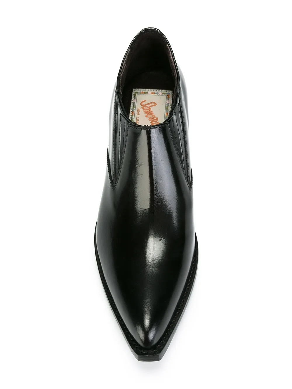 Sonora pointed booties Black