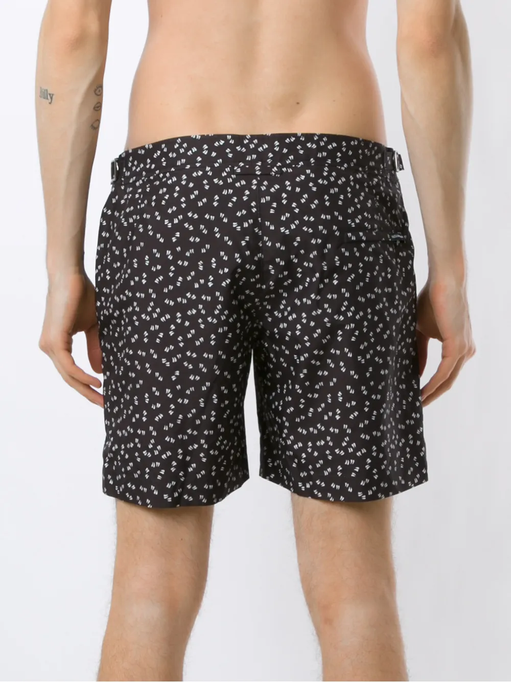 Dolce & Gabbana Zwembroek met print Zwart