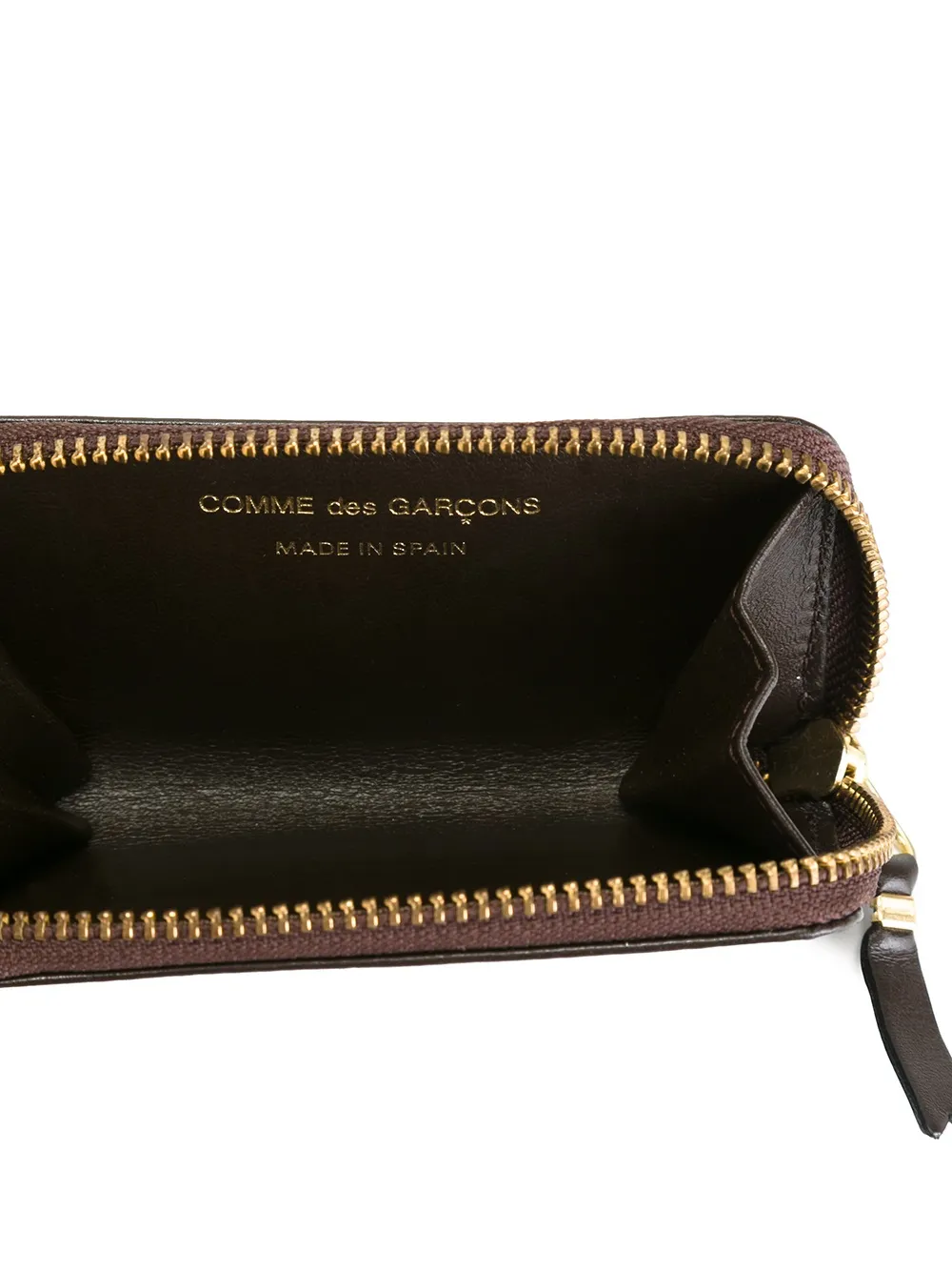 фото Comme des garçons wallet кошелек на молнии